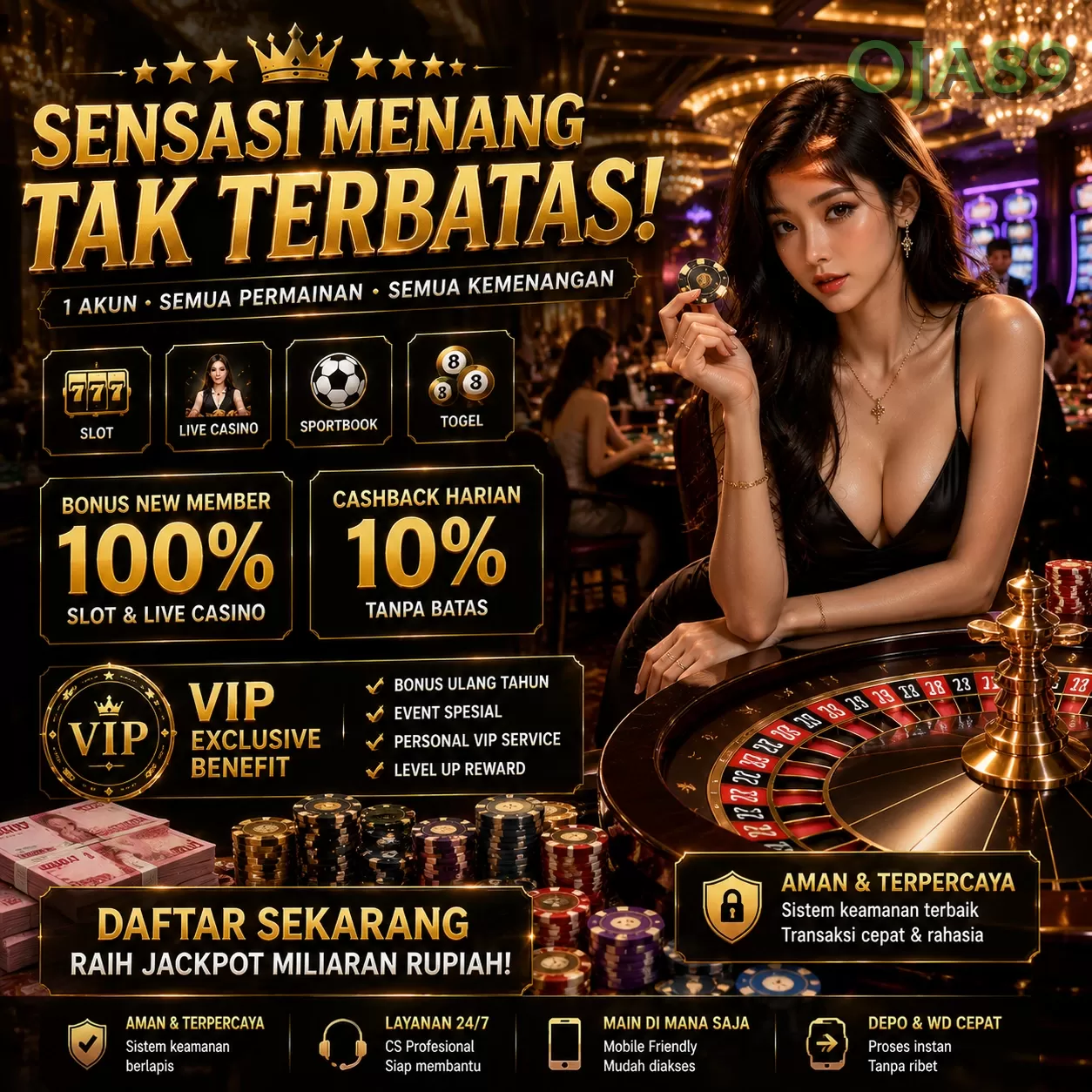 oja89 Platform Game Terpercaya untuk Pemain Indonesia